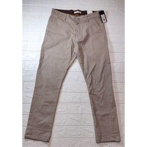 Michael Brandon Men's Chino Pant Modern Fit Khaki Size 30x30